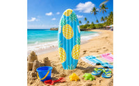 Inflatable Surfboard Beginner Friendly PVC Floating Board Summer Fun for Pool