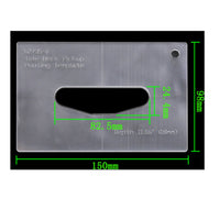 Electric Guitar Pickup Routing Template for DIY Enthusiasts