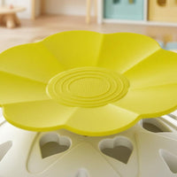 Rotating Sensory Chair Vestibular Flower Twirling Chair Sturdy Base