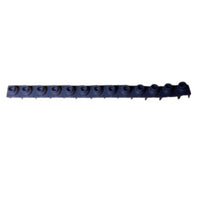 5 Pieces Conductive Keyboard Strip Rubber Touch Strip Black