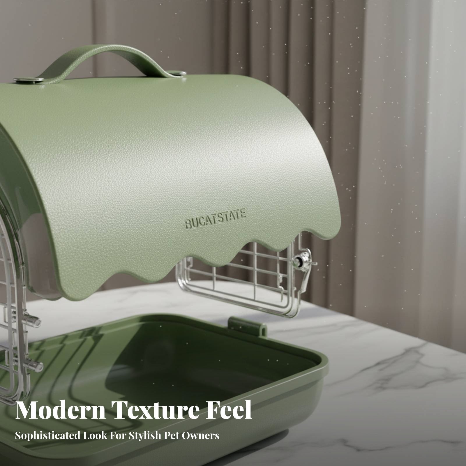 Clear View Parrot transport Portable Parakeet carrier Secure Locking Mechanism