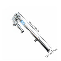 Pipe-Design Tom Stand Double Memory Lock Instrument Hardware Die-Cast