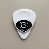 Pick Shape Tuner 2-in-1 Guitar Tuner Single-Button Function for Mobile