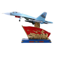 Fighter Aircraft Model with Display Base 1:32 Scale Airplane Detailed for Desk
