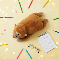 Gorilla Soft Writing Case Large Capacity Stuffed Creature Pen Bag for School