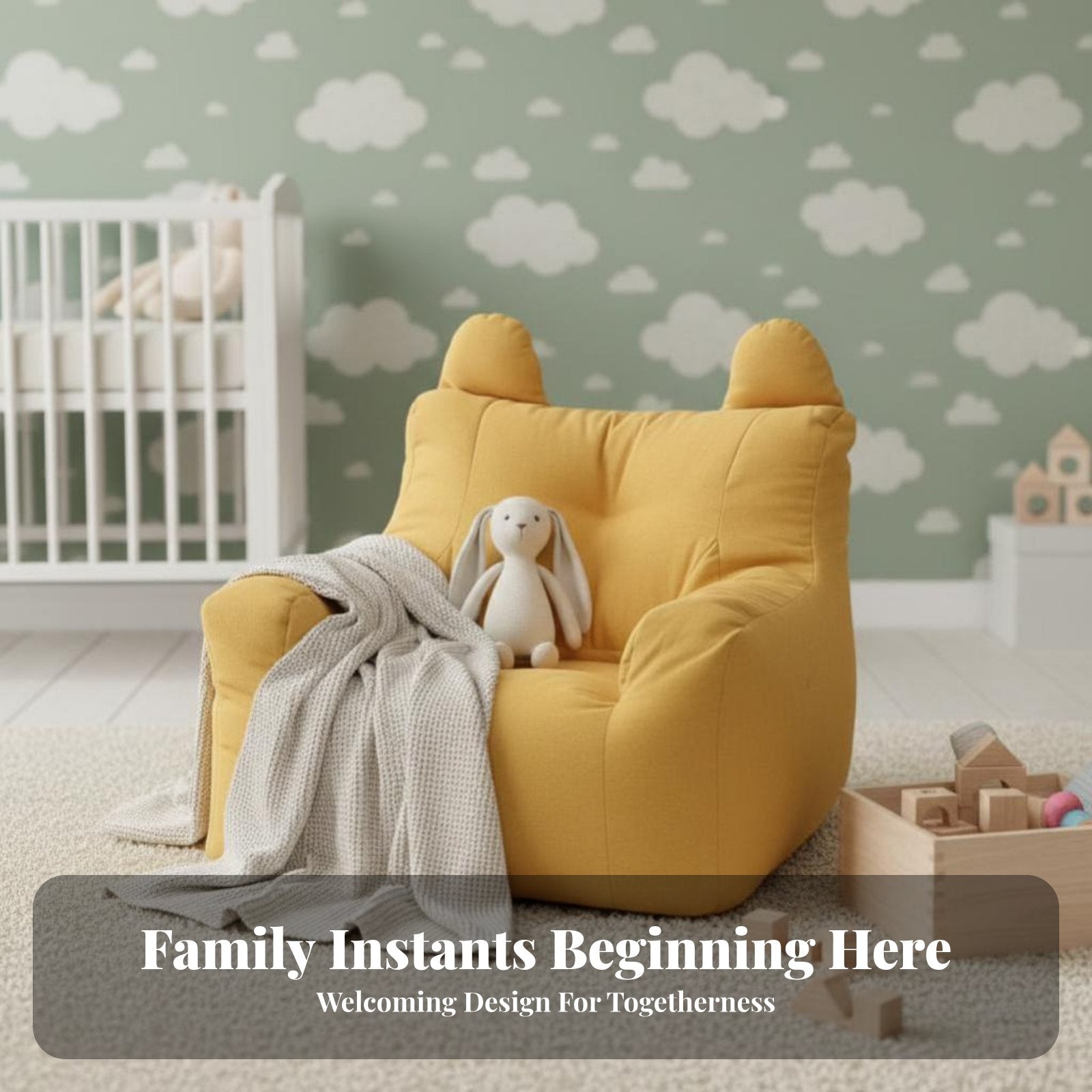 Toddler Beanbag Armchair Wear-Resistant children's Furniture for Girls, Toddlers