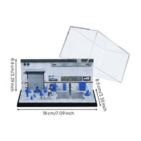 1:64 Car Repair Room Realistic Details 1:64 Repair Display Scene