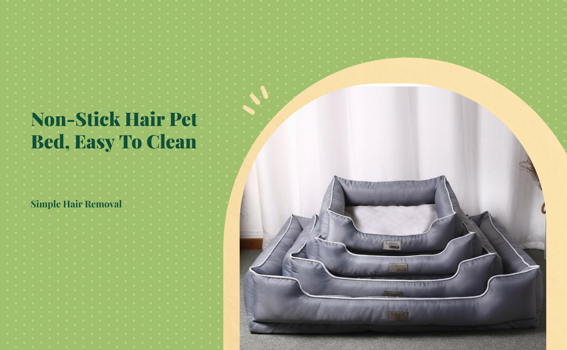 Orthopedic bed for medium-large dogs