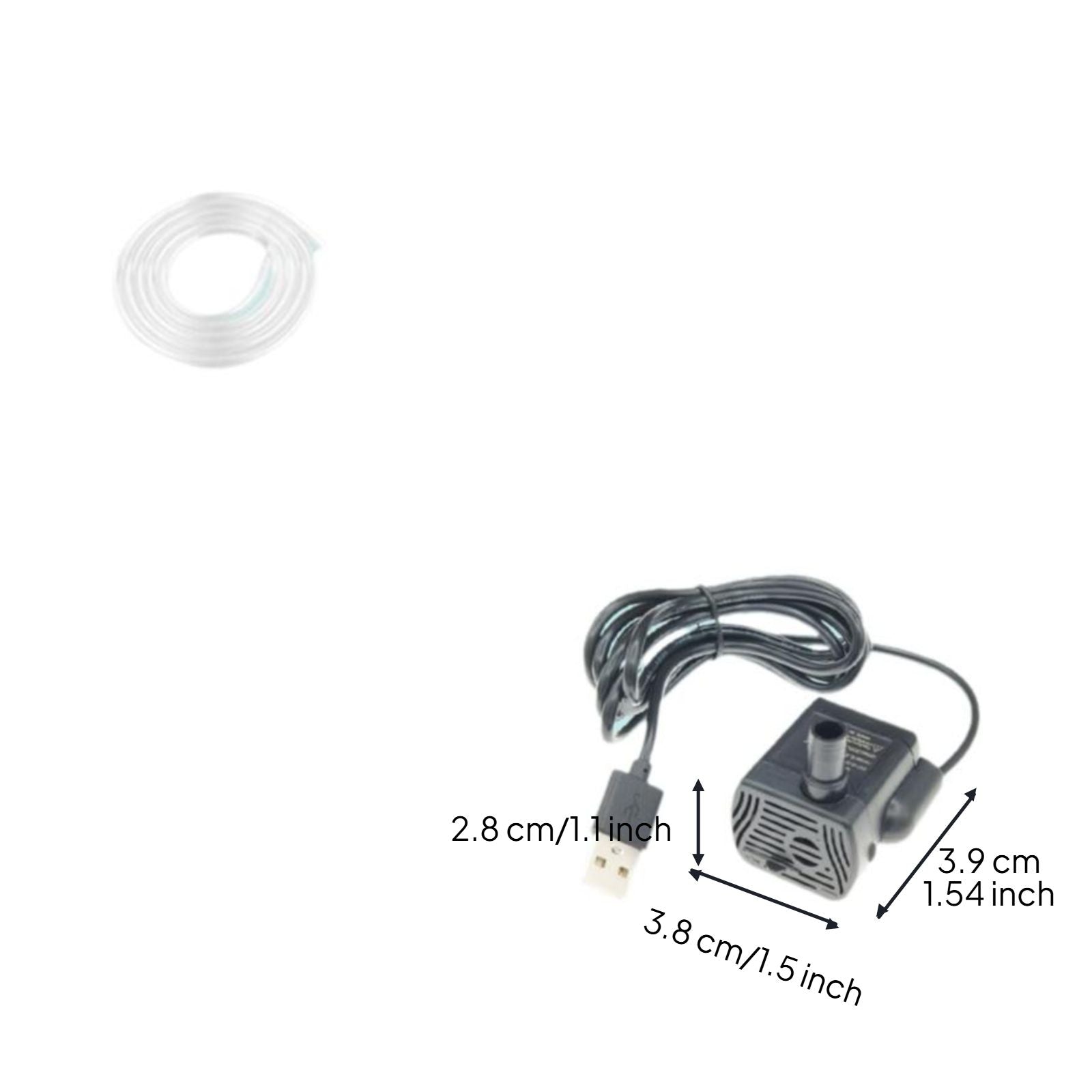 Silent adjustable aquarium pump