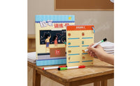 Writing Practice Card Book Lined Pages Tracing Card Book Spiral Bound