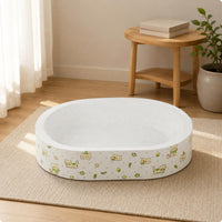 Feline Scratcher Bed Raised Wall Feline Lounging Nest Layered Scratching Surface