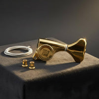 6 Pieces Winged Guitar Tuner Long Lasting Gold Guitar Tuning Peg