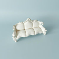 European Design Dollhouse Sofa Display Prop 1:12 Doll Sofa Simulated