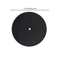7 Inch Silicone Platter Mat Vibration Dampening Turntable Slipmat Anti-Slip