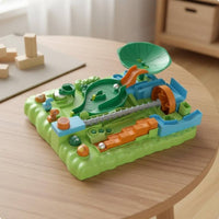 Marble Game Hand-Eye Coordination Mechanical Track Puzzle Interactive Play Obstacle Course Toy for Tabletop