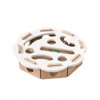 Feline Maze Box Mental Stimulation Felt Feline Toy Box Portable