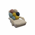 Adjustable children'ss' Floor Lounger Cute Design Transformable Lounger Sofa Soft and Comfy Machine-Cleanable Cover for Nursery