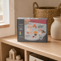 Kids Wooden Tea Set Educational Plaything Collection Screen-Non-Digital
