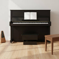 Height Adjustable Piano Support Stand Wood and Metal Construction Music Accessory Easy to Use for Kids