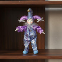 Ceramic Clown Figurine Souvenir Clown Doll Figurine Modern Art Design