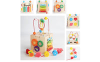 Montessori Activity Cube Hands-on Learning Montessori Busy Box for Daycare, Kids