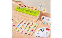 Spelling Learning Box Montessori Letter Matching Box Fine Movement Skills