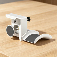 Clamp-on Monitor Headphone Stand Rotatable Design Monitor Clamp Headphone Hanger