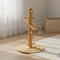 OT Training Set Rehabilitation Exercise Wooden Hoop Toss Board Motor Skills Practice Hoop Toss Board for Adults, Kids, Therapeutic Facility, School