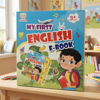 School Bus Digital Book Toy Electronic English Learning Toy Fine Movement Skills