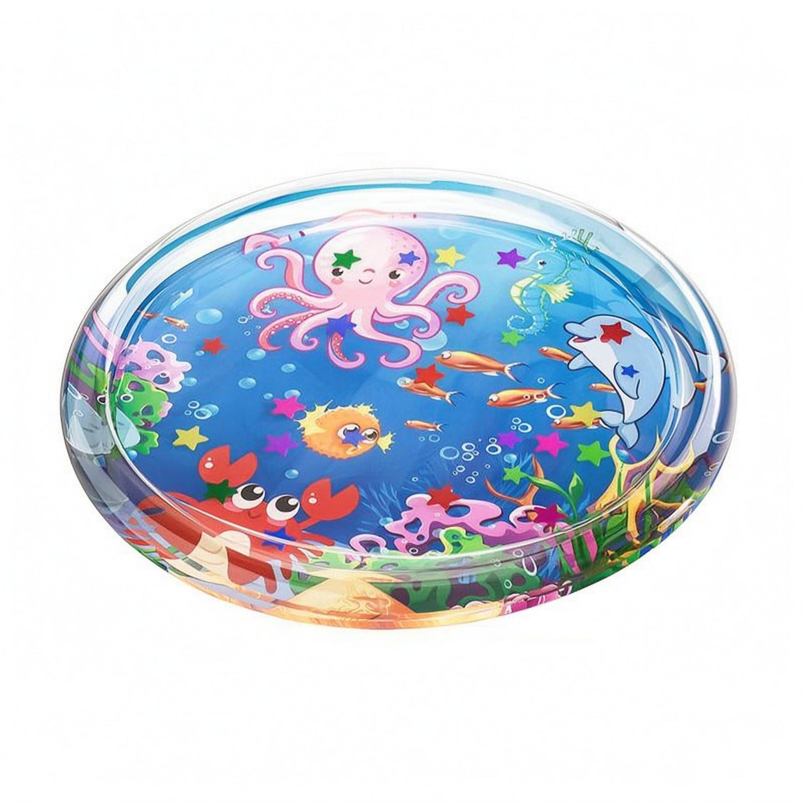 Inflatable Baby Water Play Mat Portable Belly Time Mat Included at No Extra Cost