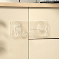 youth protection Cabinet Lock, no tools required, strong sticky backing, toddler-safe drawer latch for glass doors, kitchen, and home