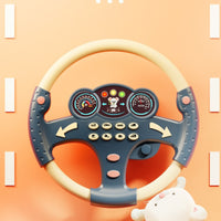 Steering Wheel Toy Button Controls Simulated Driving Controller