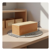Wood Percussion Block Resonant Sound Wood Rhythm Block Single-Piece Design Educational Toy for Kids, Young Children, Music Class