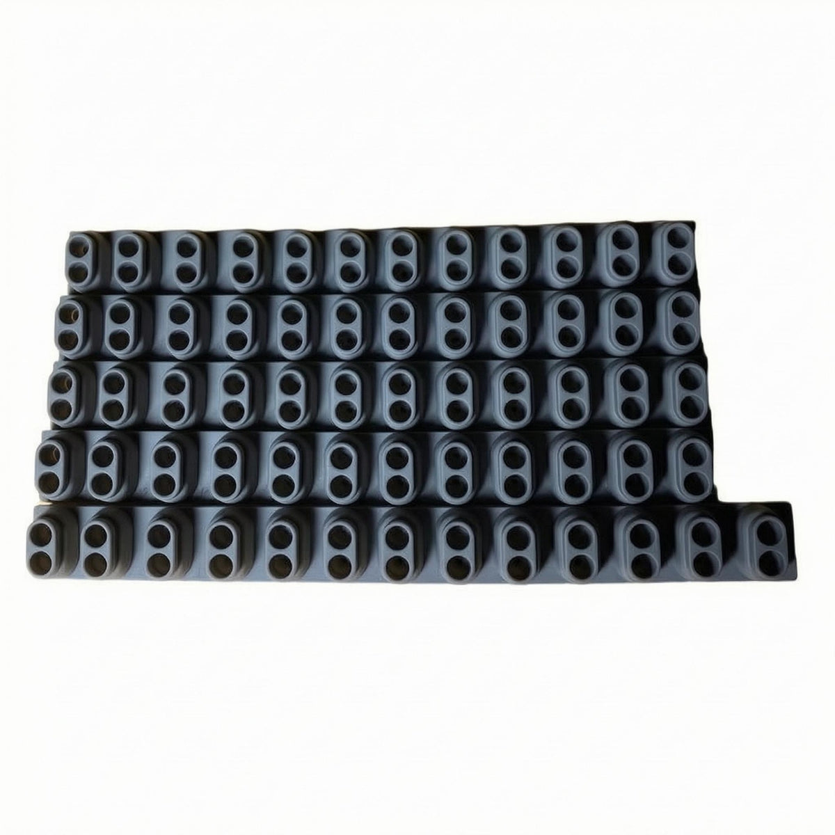 5 Pieces Rubber Conductive Strip Replacement Electronic Keyboard Strip