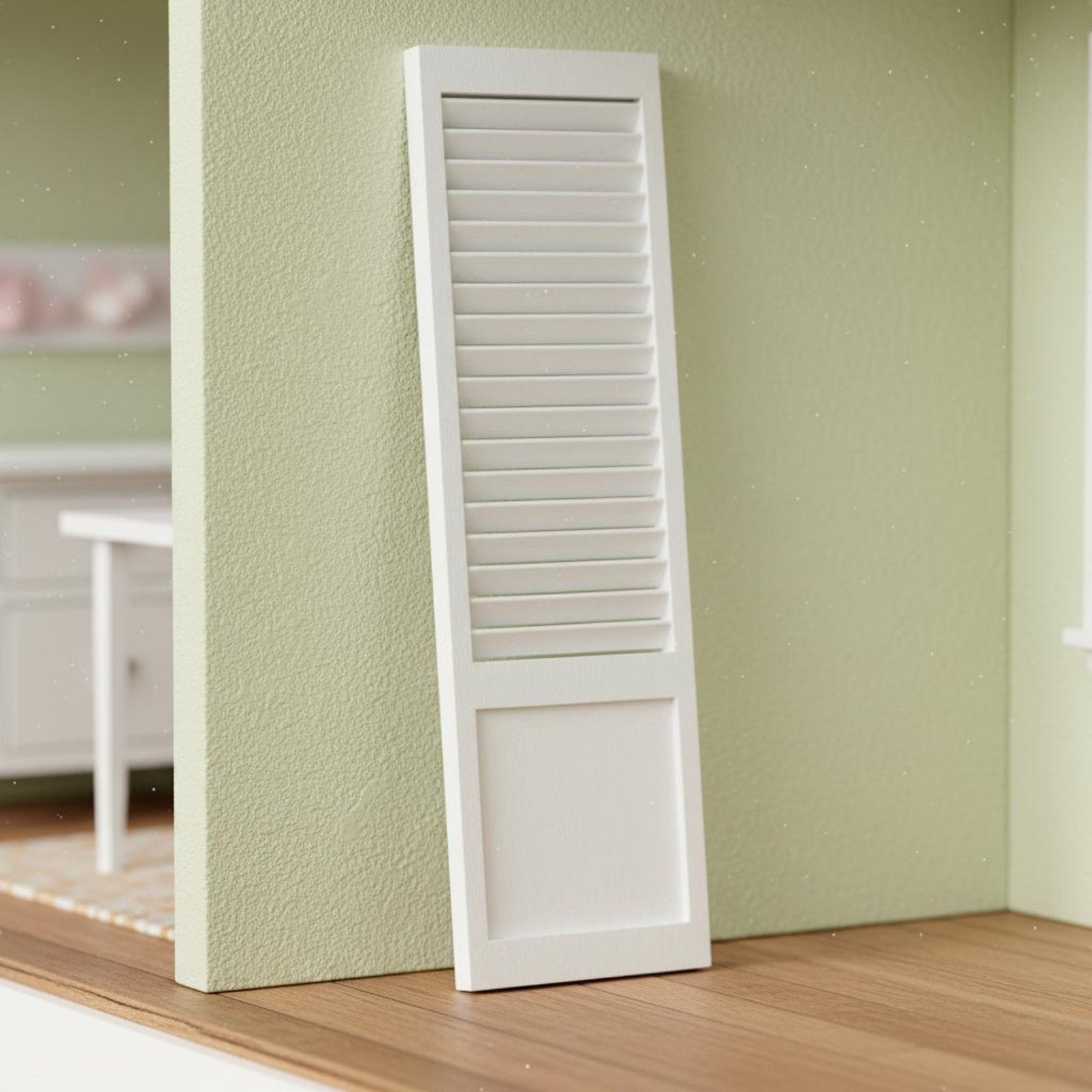 1:12 Scale Room Divider Versatile Decoration Miniature Shutter Panel