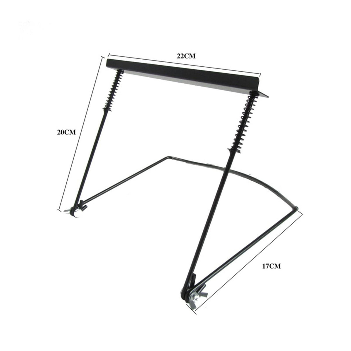 Hands-Liberated Harmonica Holder Sturdy Metal Frame Adjustable Harmonica Neck