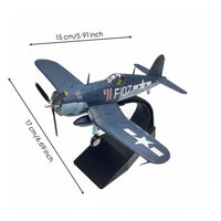 1/72 Scale US Navy Fighter Warplane Model Alloy plane Highly Detailed Collectible Item for Enthusiasts