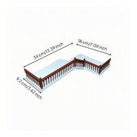 Wall-Mounted Corner Shelf Multi-Level Houseware Decorative