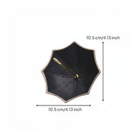 Blue and White Tea Filter Decorative Umbrella Tea Strainer Handmade Look