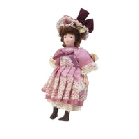 Poseable Miniature Doll Figures 1:12 Scale Articulated Doll Figure Posable