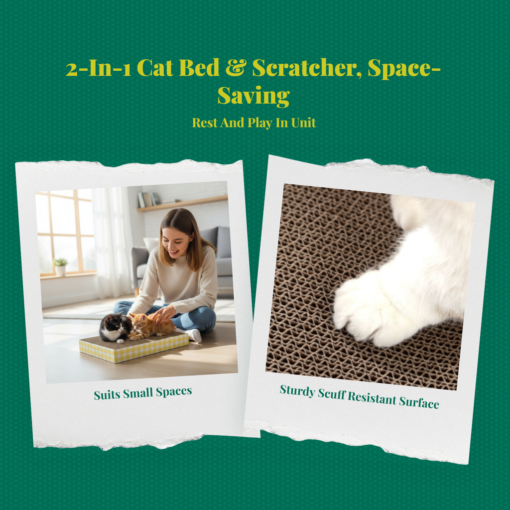 Cardboard Cat Scratcher Lounge