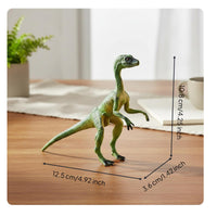 Small Dinosaur Figure Highly Detailed Solid Dinosaur Figurine Animal Model for Collectors