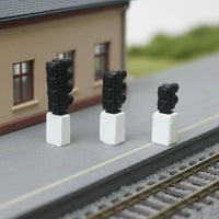 Static Railway Traffic Controller Model Handmade HO Scale Railway Traffic