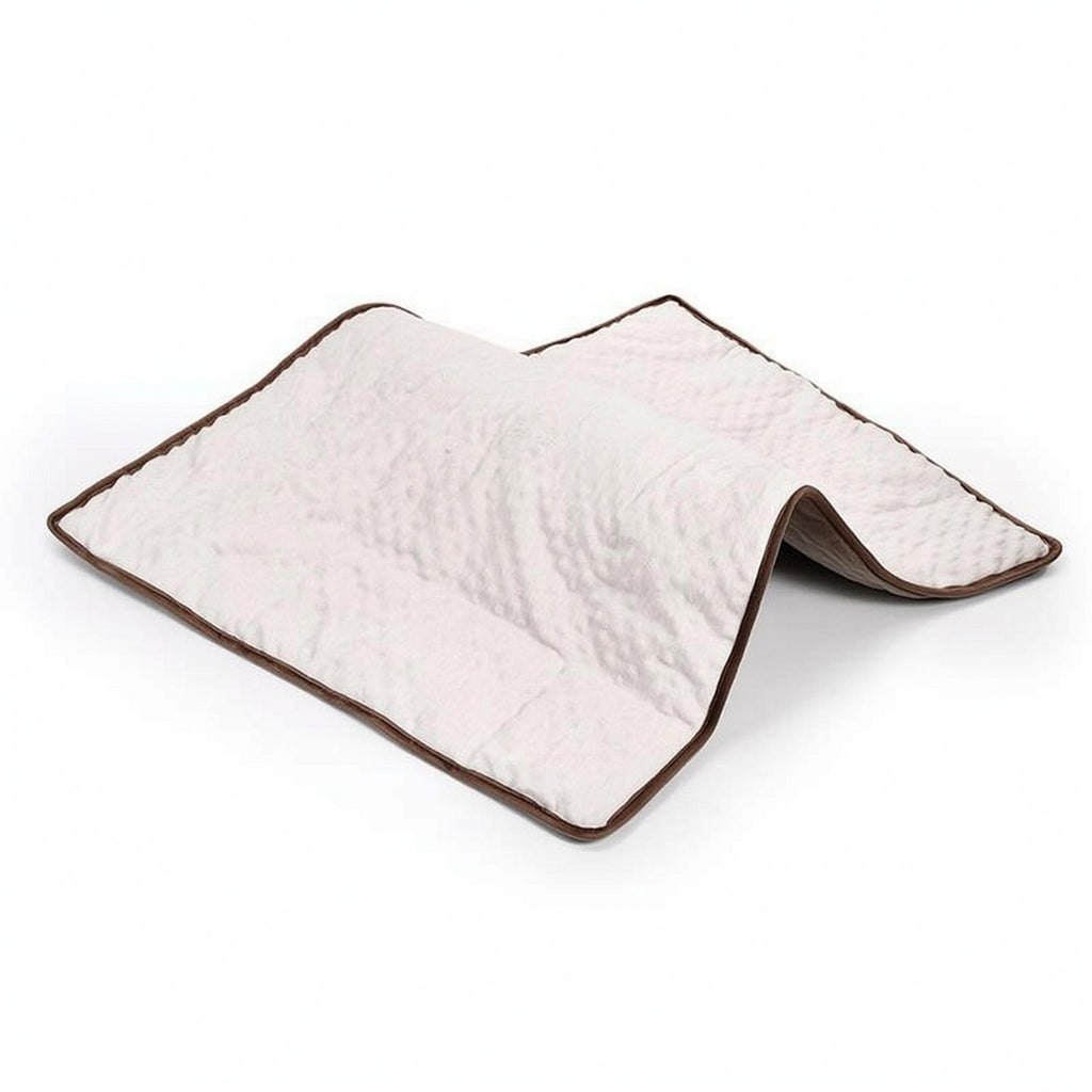 Weighted Dog Blanket Glass Bead Filled Calming Pet Throw Soft