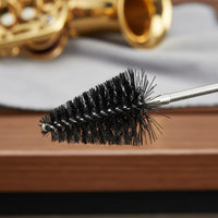 Double Head Sax Brush Double Ended Saxophone Bore Brush Soft Nylon Bristles