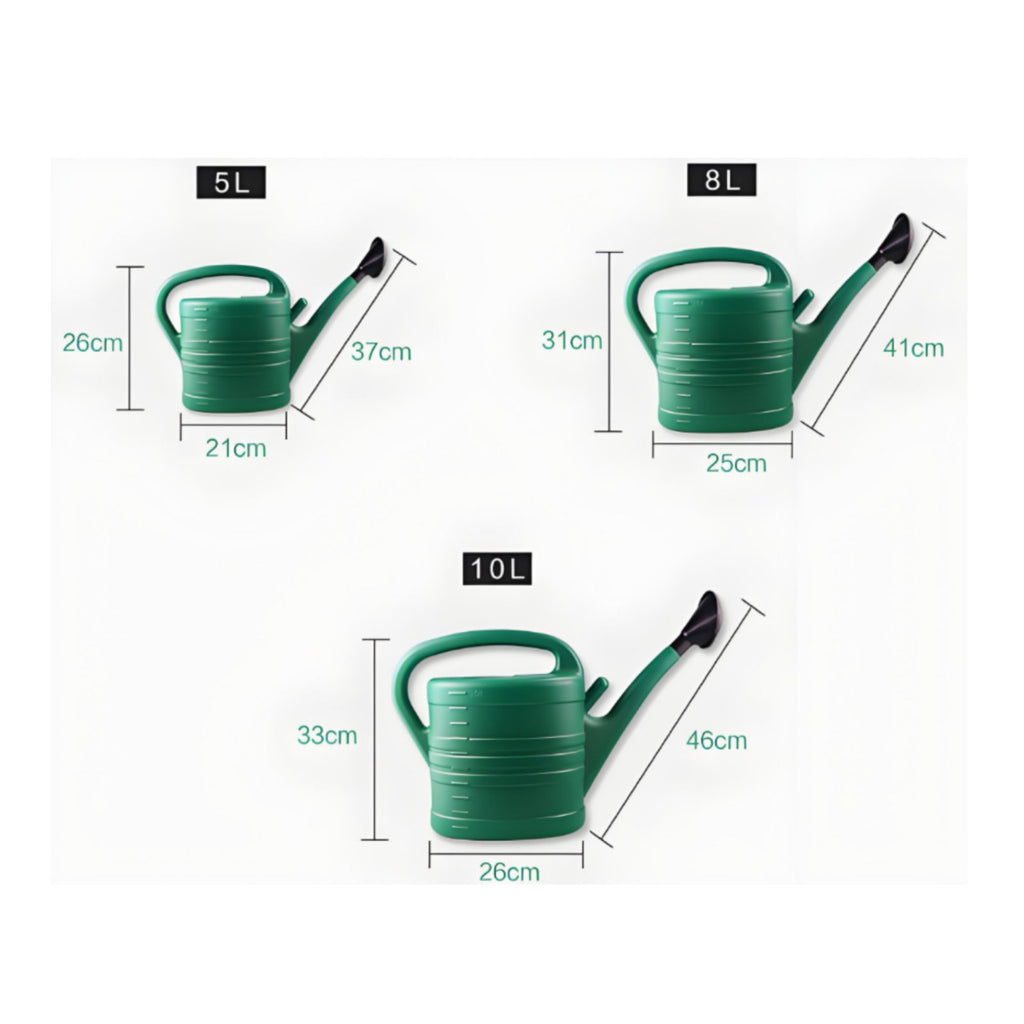 Plastic Watering Can Large Capacity Long Spout Watering Can Easy to Pour