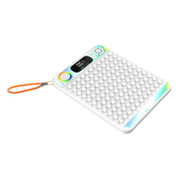 Gobang Board Toy Raised Grid Five in a Row Game Set Digital Display for Children