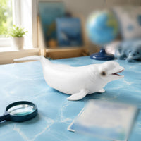Marine Mammal Figurine Naturalistic Marine Mammal Model Collectible Animal Statue for Classroom