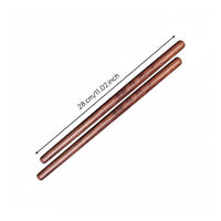 2 Pieces Chinese Drum Sticks Engraved Model Solid Wood Drum Mallets Engraved Design Traditional Percussion Mallets for Drummers, Performance