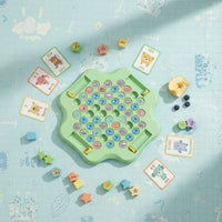 Focus Training Memory Flip Game Educational Kids Matching Board Game Strategy Double-Sided Memory Chess Reasoning for Children
